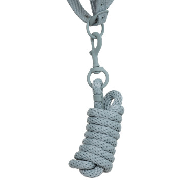 Cavezza tecnica con doppia regolazione e fibbie rivestite in gomma Equestro Cavezza tecnica con doppia regolazione e fibbie rivestite in gomma Equestro