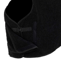 Coperta da scuderia in pile teddy Equestro Nero / bianco antico