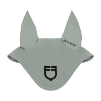 Cuffietta in tessuto tecnico elasticizzato e traspirante Equestro Ardesia / nero Grigio