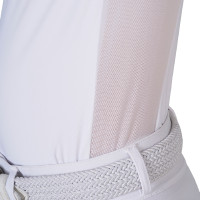 Polo da concorso bambina con inserti micromesh Equestro bambino