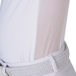 Polo da concorso bambina con inserti micromesh Equestro bambino Polo da concorso bambina con inserti micromesh Equestro bambino