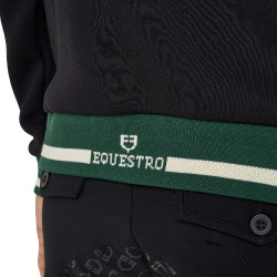 Felpa uomo con cappuccio e zip frontale Equestro Felpa uomo con cappuccio e zip frontale Equestro