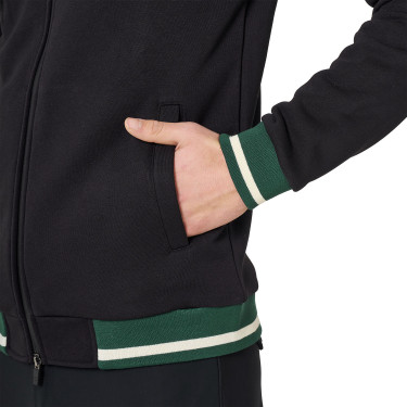 Felpa uomo con cappuccio e zip frontale Equestro Felpa uomo con cappuccio e zip frontale Equestro
