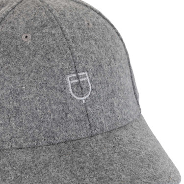 Cappellino unisex baseball in lana Equestro Cappellino unisex baseball in lana Equestro