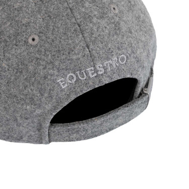 Cappellino unisex baseball in lana Equestro Cappellino unisex baseball in lana Equestro