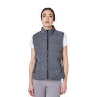 Smanicato donna trapuntato in lana Equestro Miscela grigia Grigio