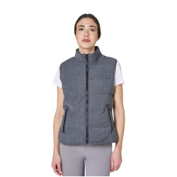 Smanicato donna trapuntato in lana Equestro Smanicato donna trapuntato in lana Equestro