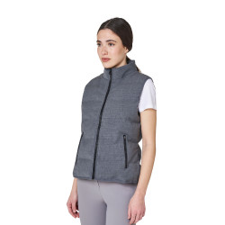 Smanicato donna trapuntato in lana Equestro Smanicato donna trapuntato in lana Equestro