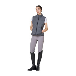 Smanicato donna trapuntato in lana Equestro Smanicato donna trapuntato in lana Equestro