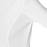 Polo concorso donna a camicia con inserti in mesh Equestro