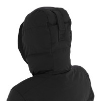 Giacca piumino donna con cappuccio Equestro Nero