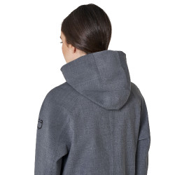 Softshell donna lungo in misto lana con apertura posteriore Equestro Softshell donna lungo in misto lana con apertura posteriore Equestro