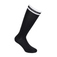 Calze donna con inserti in Lurex Equestro Nero