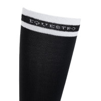 Calze donna con inserti in Lurex Equestro Nero