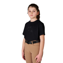 T-shirt bambina Sporty & Chic in cotone Equestro bambino T-shirt bambina Sporty & Chic in cotone Equestro bambino