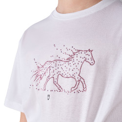 T-shirt bambina Stone Horse in cotone Equestro bambino T-shirt bambina Stone Horse in cotone Equestro bambino