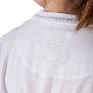 T-shirt bambino in cotone traspirante Equestro