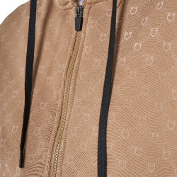 Felpa donna monogram con cappuccio Equestro Felpa donna monogram con cappuccio Equestro