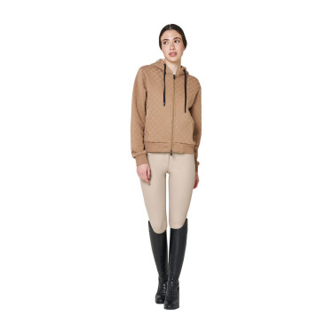 Felpa donna monogram con cappuccio Equestro Felpa donna monogram con cappuccio Equestro