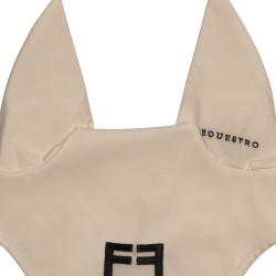 Cuffietta in tessuto tecnico con orecchie sagomate Equestro Cuffietta in tessuto tecnico con orecchie sagomate Equestro