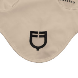 Cuffietta in tessuto tecnico con orecchie sagomate Equestro Cuffietta in tessuto tecnico con orecchie sagomate Equestro