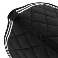 Sottosella salto Double Stripes in tessuto tecnico Equestro Nero