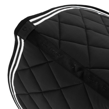 Sottosella salto Double Stripes in tessuto tecnico Equestro Nero
