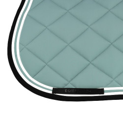 Sottosella salto Double Stripes in tessuto tecnico Equestro Ardesia / nero Grigio