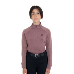 Base layer bambini unisex in tessuto tecnico Equestro