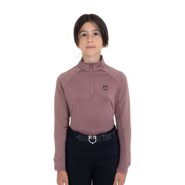 Base layer bambini unisex in tessuto tecnico Equestro