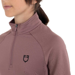 Base layer bambini unisex in tessuto tecnico Equestro