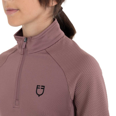 Base layer bambini unisex in tessuto tecnico Equestro
