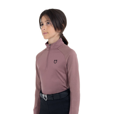Base layer bambini unisex in tessuto tecnico Equestro