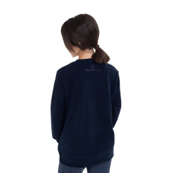 Felpa girocollo bambini unisex in pile Equestro