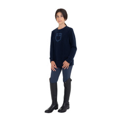 Felpa girocollo bambini unisex in pile Equestro