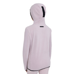 Felpa bambini unisex in pile con zip Equestro
