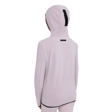 Felpa bambini unisex in pile con zip Equestro