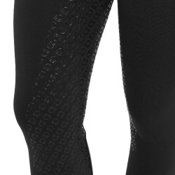 Leggings donna vita alta con passanti e strass Equestro