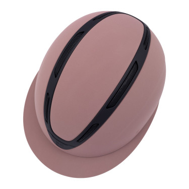Cap Apocalypse donna calotta rivestita in tessuto omologazione Astm F1163-23 Equestro Palchi Beige