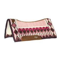 Contoured Saddle PAD With Woolen Blanket 34X36 Platinum Pro