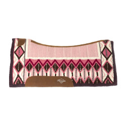 Contoured Saddle PAD With Woolen Blanket 34X36 Platinum Pro
