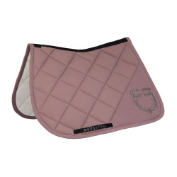 Sottosella da salto con logo in strass Equestro Palchi Beige Sottosella da salto con logo in strass Equestro Palchi Beige