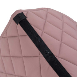 Sottosella da salto con logo in strass Equestro Palchi Beige Sottosella da salto con logo in strass Equestro Palchi Beige