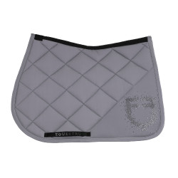 Sottosella da salto con logo in strass Equestro Grigio brinato / grigio brinato Sottosella da salto con logo in strass Equestro Grigio brinato / grigio brinato