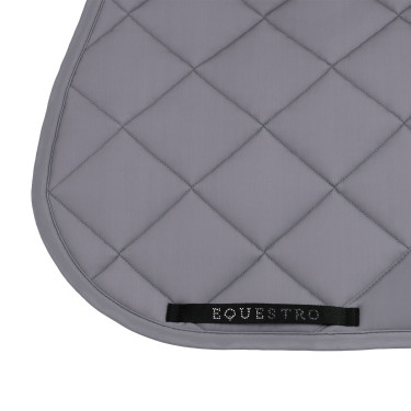 Sottosella da salto con logo in strass Equestro Grigio brinato / grigio brinato Sottosella da salto con logo in strass Equestro Grigio brinato / grigio brinato