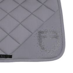 Sottosella da salto con logo in strass Equestro Grigio brinato / grigio brinato Sottosella da salto con logo in strass Equestro Grigio brinato / grigio brinato