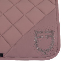 Sottosella da dressage Equestro con logo in strass Palchi Beige