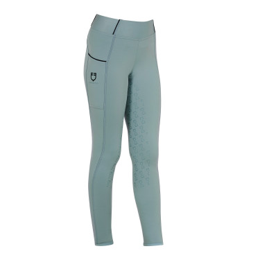 Leggings equitazione bambina con grip Equestro