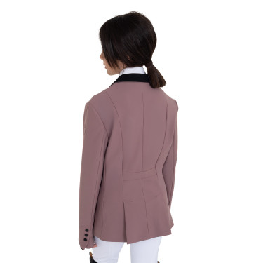 Giacca bambini unisex concorso zip e bottoni Palchi Beige