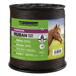 Nastro elettrico 40mm per recinti cavalli